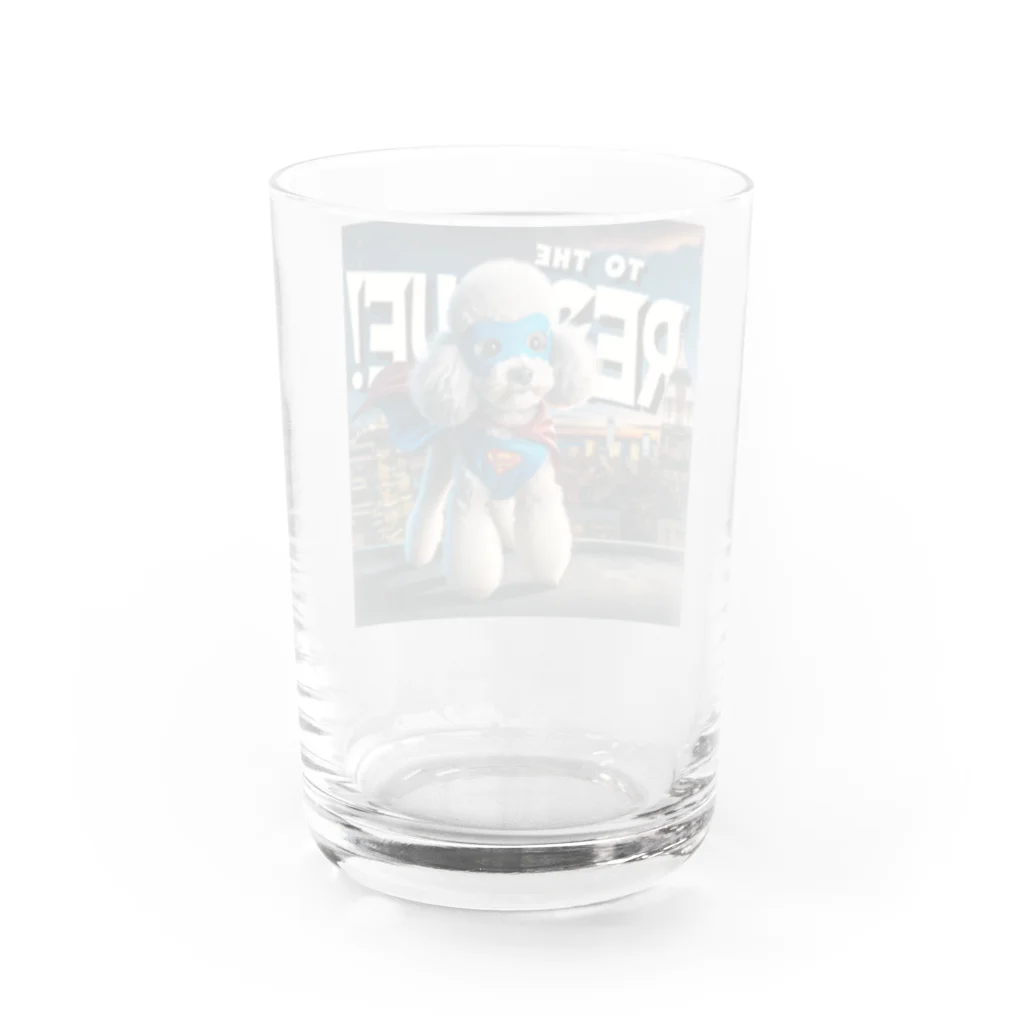 keikei5の今日の主役は、レスキュー犬のといちゃん！ Water Glass :back