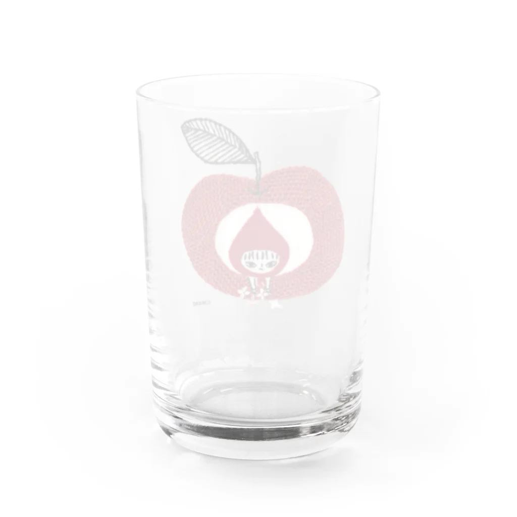 MICAOのリンゴの家 Water Glass :back