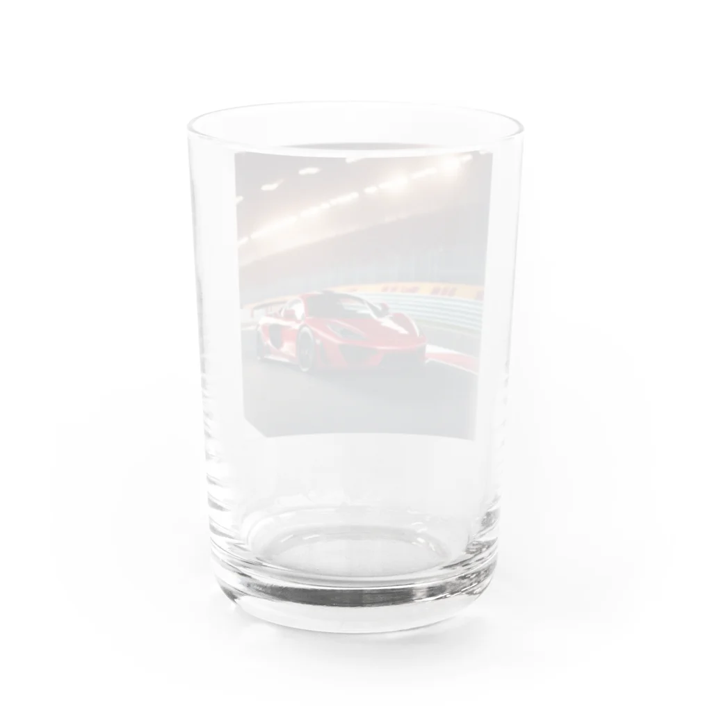 hamuevoのナイトサーキット Water Glass :back