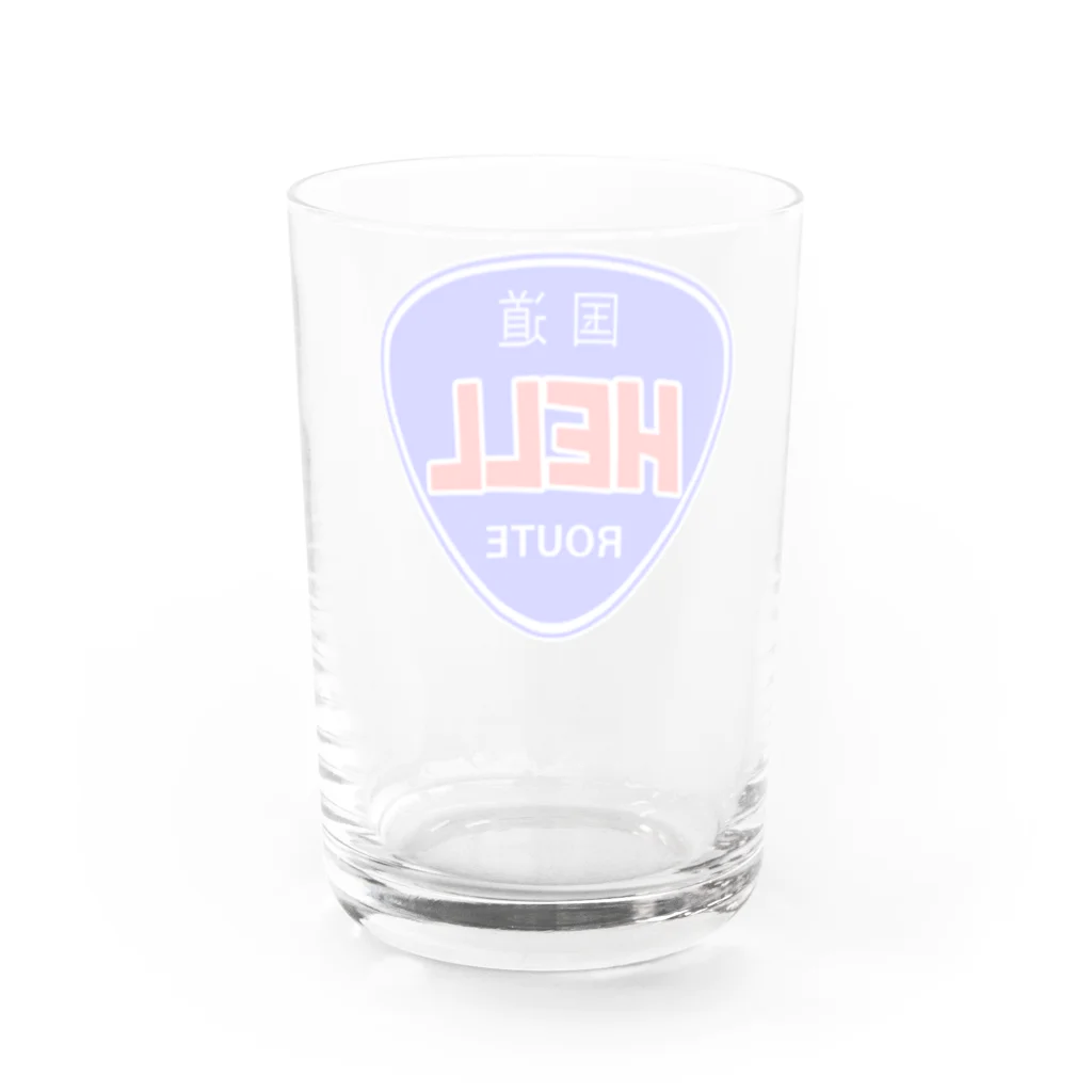 にゃんこ王子のにゃんこ王子 地獄行き Water Glass :back