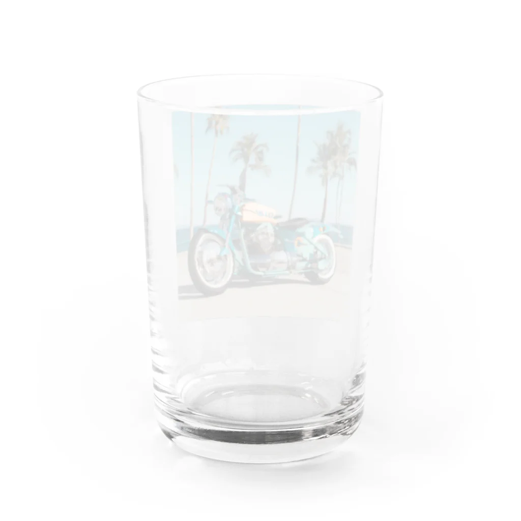 Hisagonのモーターサイクル Water Glass :back