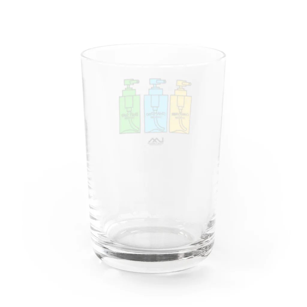 Little Machoのお風呂トリオ Water Glass :back