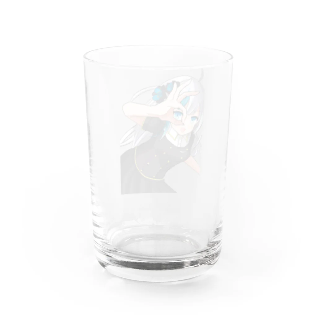 ユウキシシド@レジェンド級イーベイセラーのYUKIちゃん by キズク先生 Water Glass :back