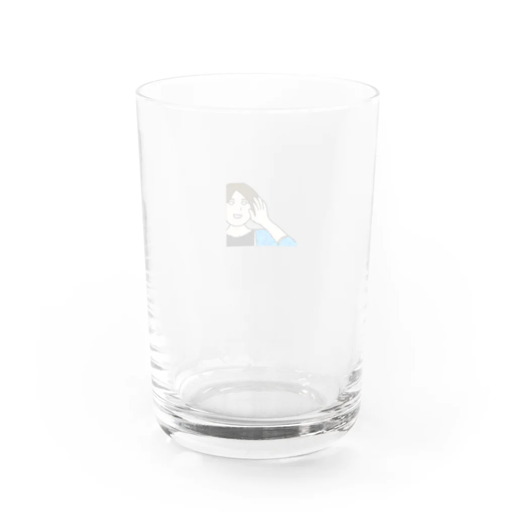 壺愛好会／露西亜俱楽部のうつりこみたろう Water Glass :back