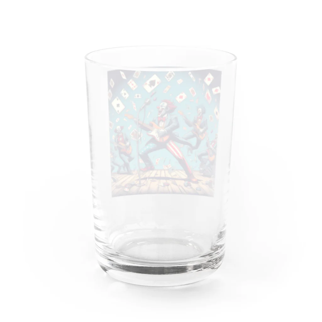 momonekokoの熱狂ピエロ Water Glass :back