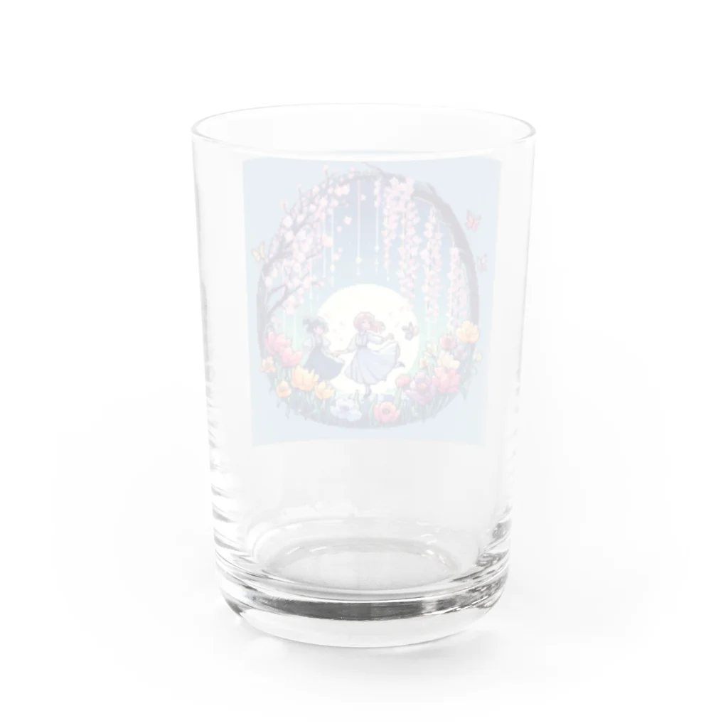 カラクラの春の訪れ Water Glass :back