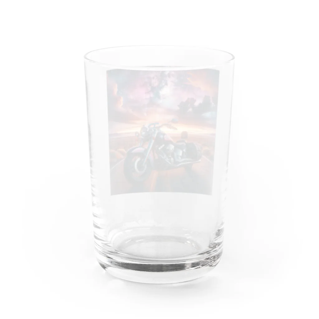 Tail Wagのアメリカンバイク Water Glass :back