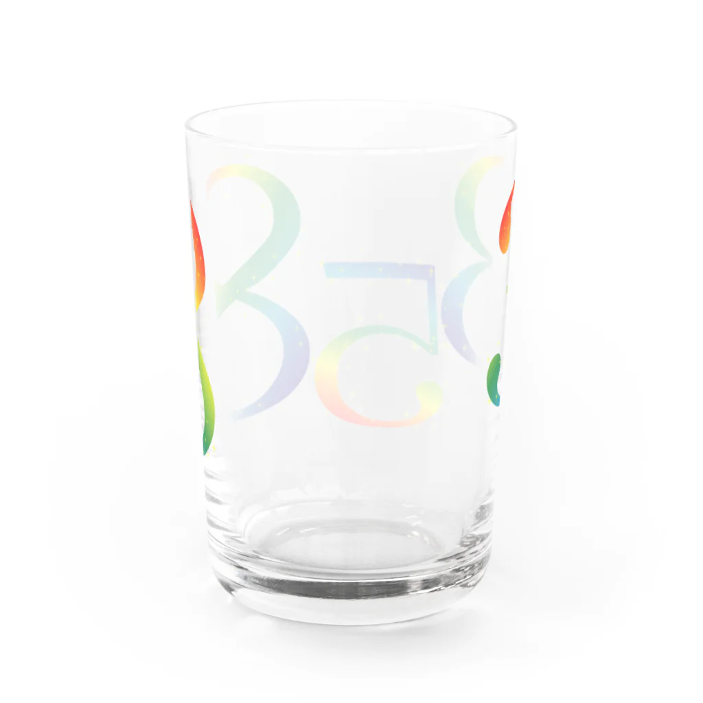 ainarukokoroの光　３５８ Water Glass :back