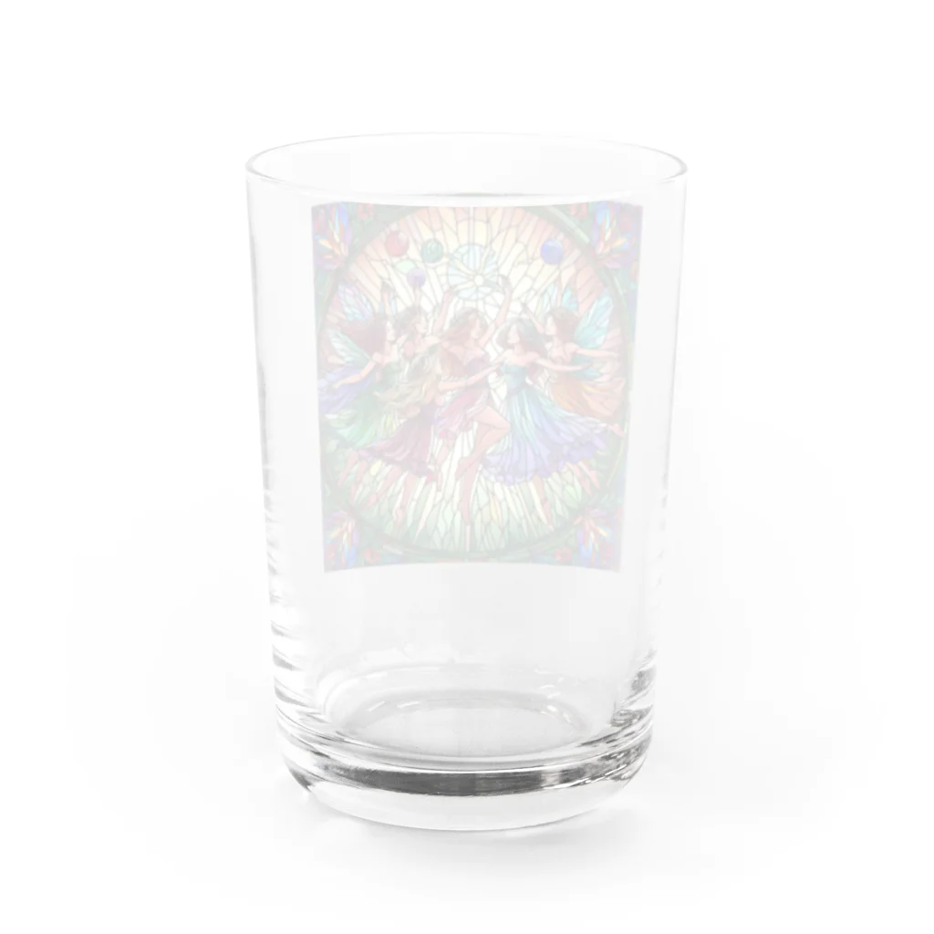 かるるんショップの妖精の舞シリーズ　祝福 Water Glass :back