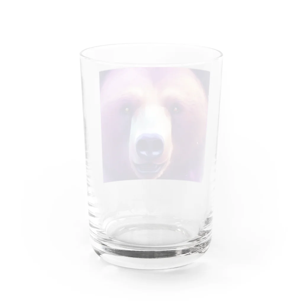 kumanekosanndaisukiのくまくまくまくまくま Water Glass :back