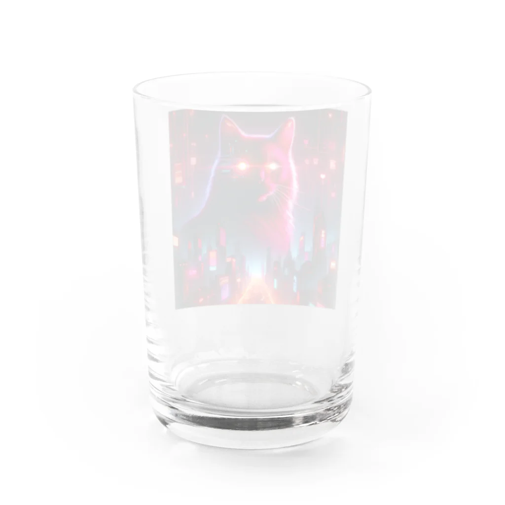 たいさのへやのサイバーたいさプレッシャー Water Glass :back