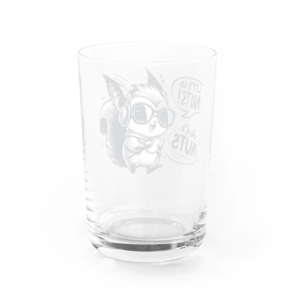 アニマルアーティファクトのナッツナッツくん Water Glass :back