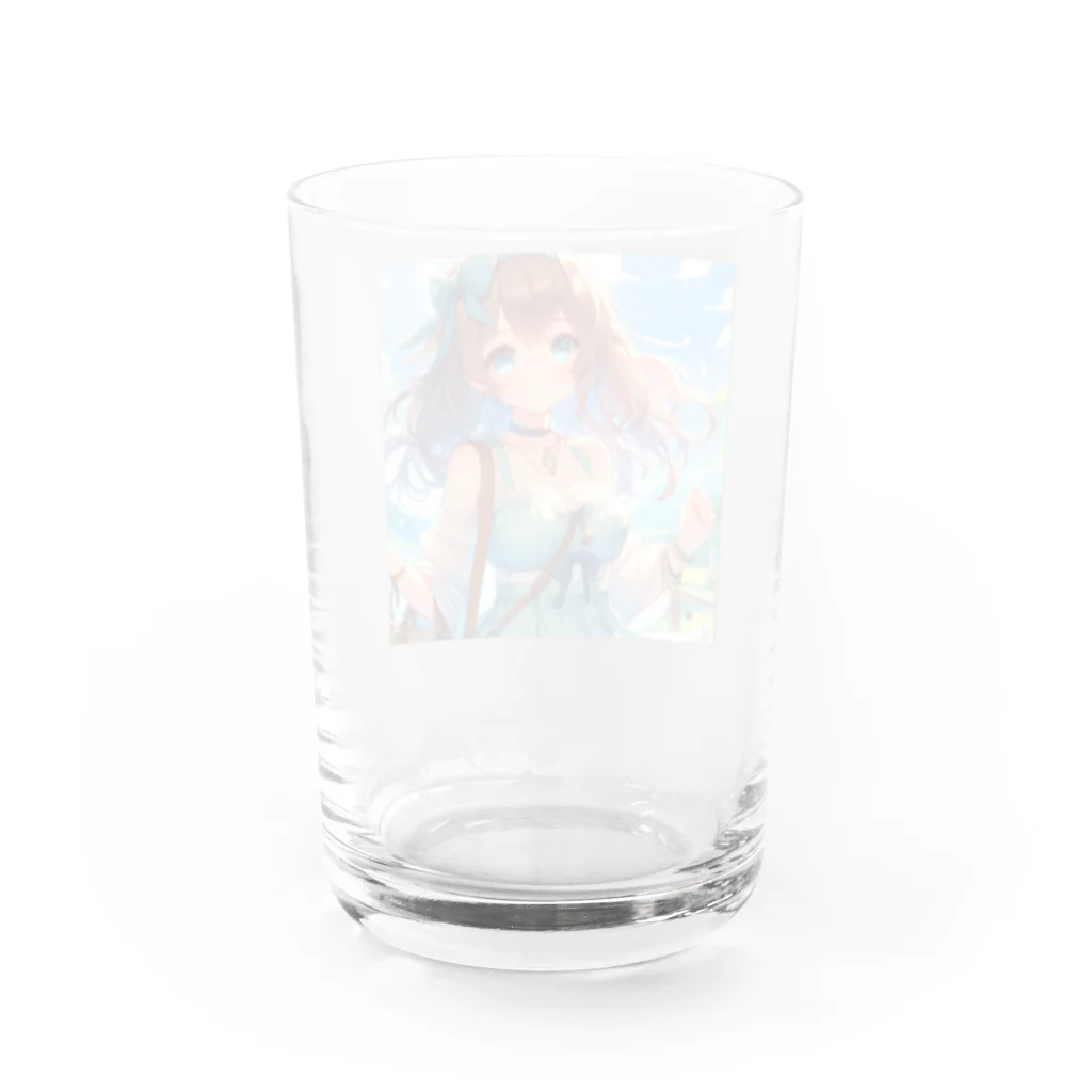 capcat1919の内定辞退 Water Glass :back