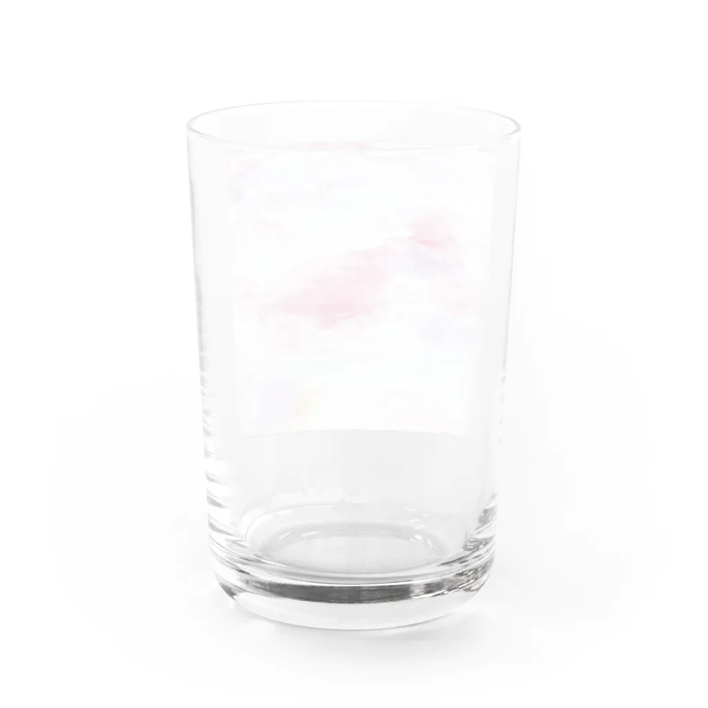 Akya_Artworksのあわぐも Water Glass :back