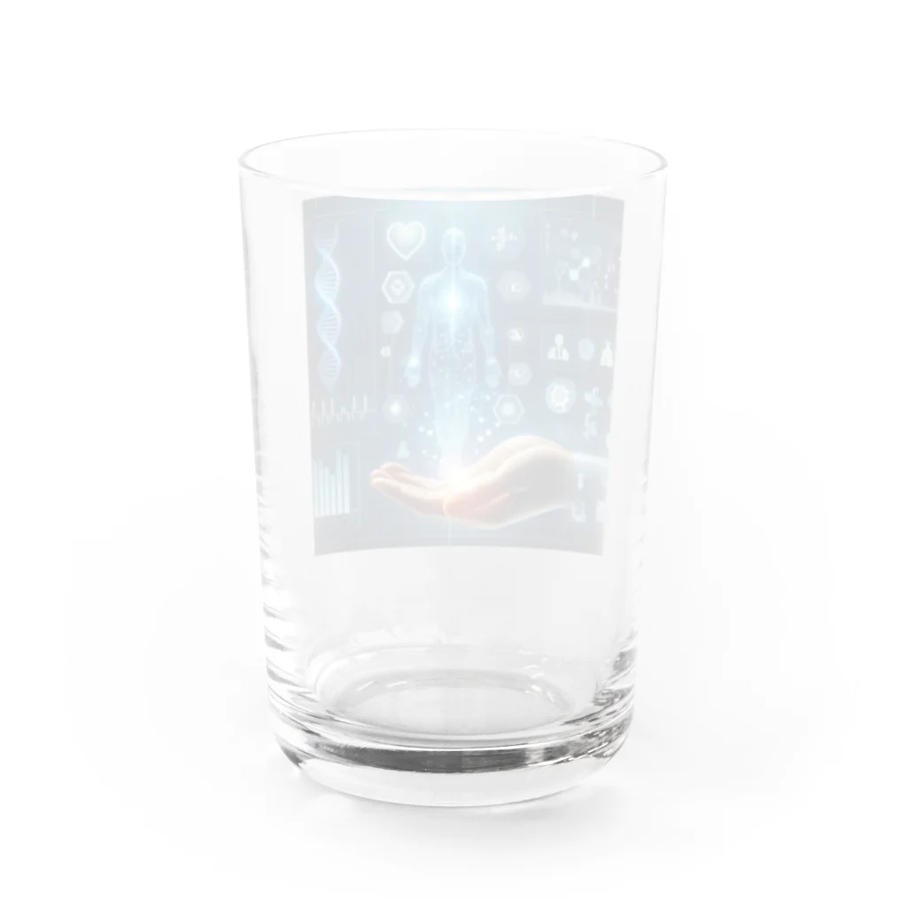 鳴海静山（narumi_seizan）の近未来の健康管理 Water Glass :back