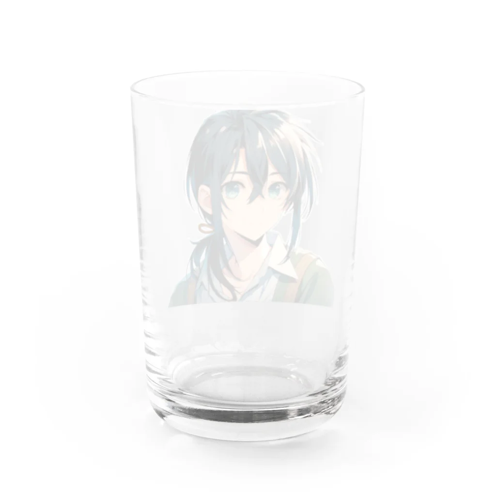 MITAKA_A_Iのあかつきくん Water Glass :back