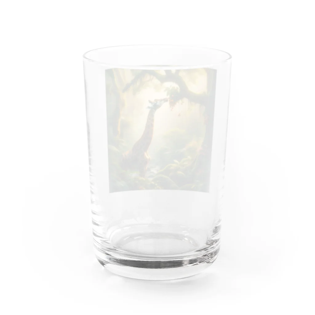 雑貨「キリン堂」のきりん７ Water Glass :back