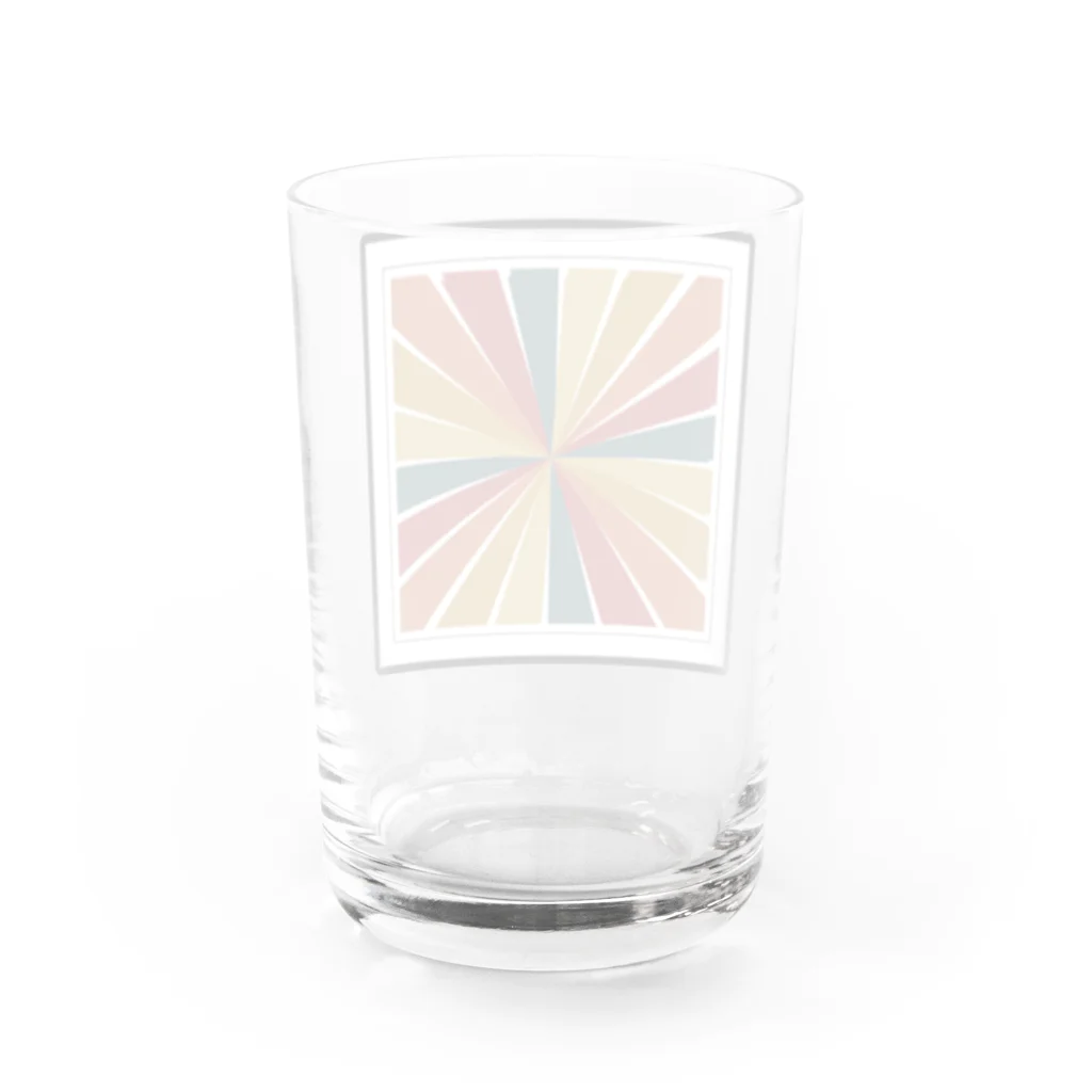 Happiness Home Marketの四方八方ヒロガレ Water Glass :back