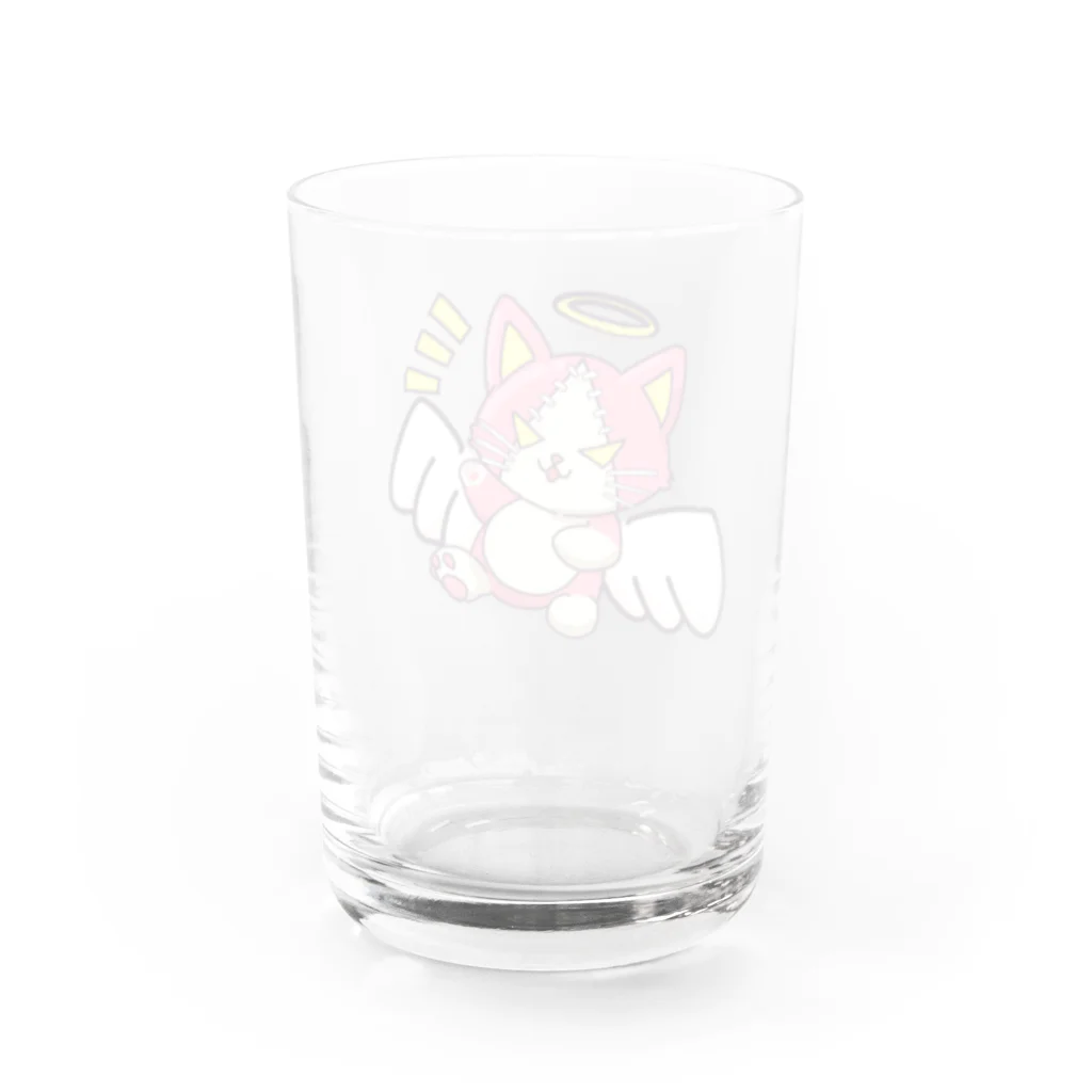 トゥナイト★YUKIのタロットキャット　ネネ Water Glass :back