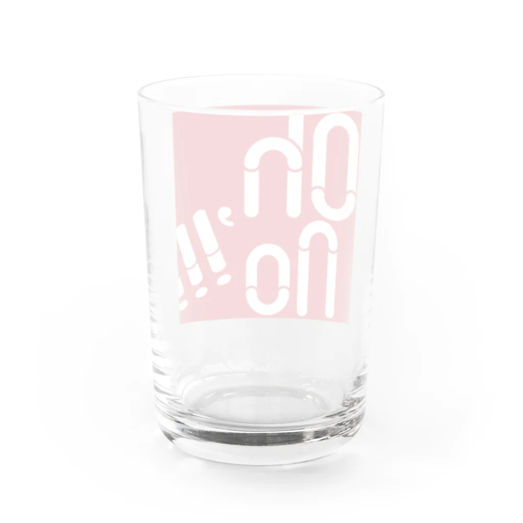 SHUNOHNOのOH,NO!!! Water Glass :back