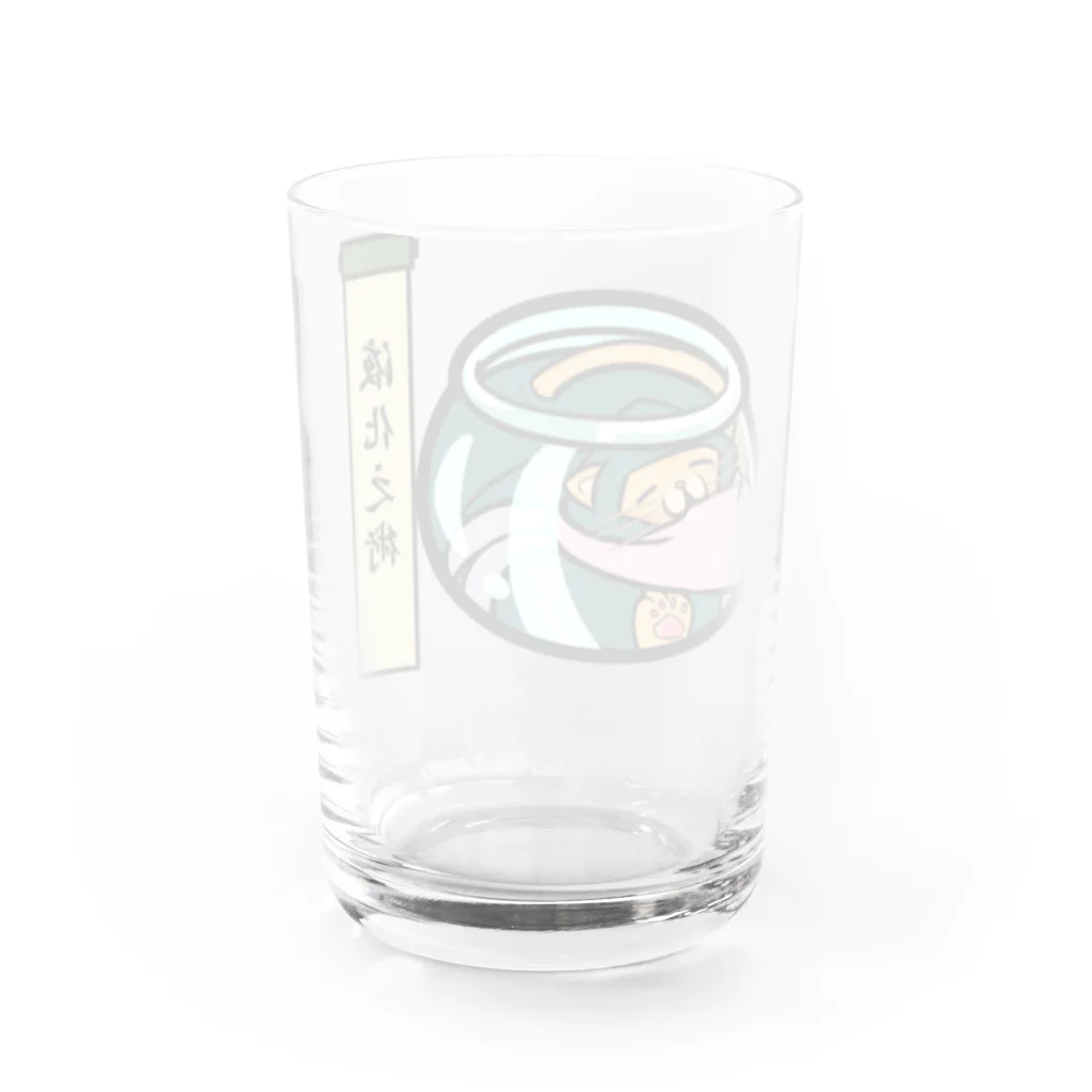 REDMOON_SAPPOROの猫忍者（液化之術） Water Glass :back