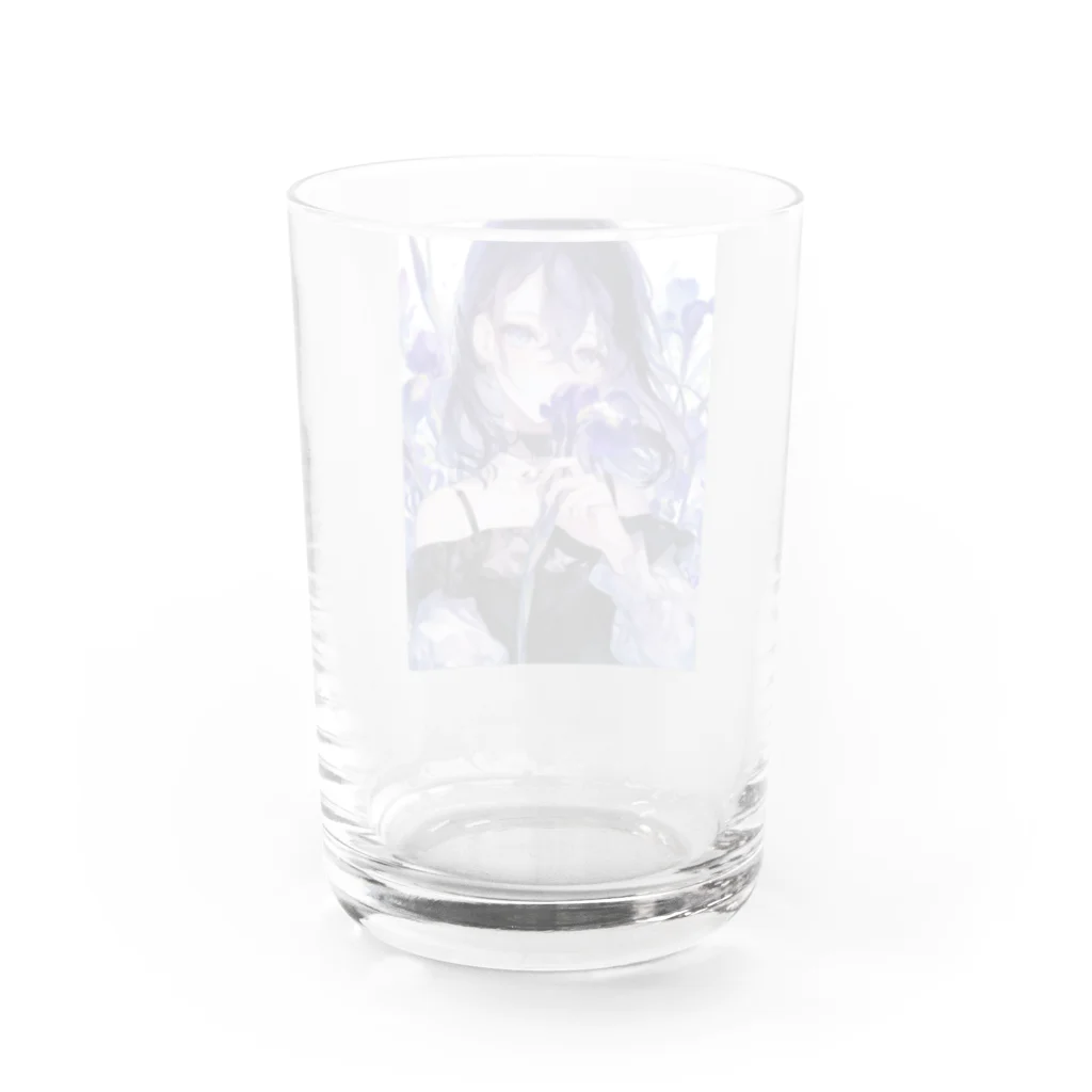 AQUAMETAVERSEの花菖蒲の優美な香り　BLUE PLUM  691 Water Glass :back