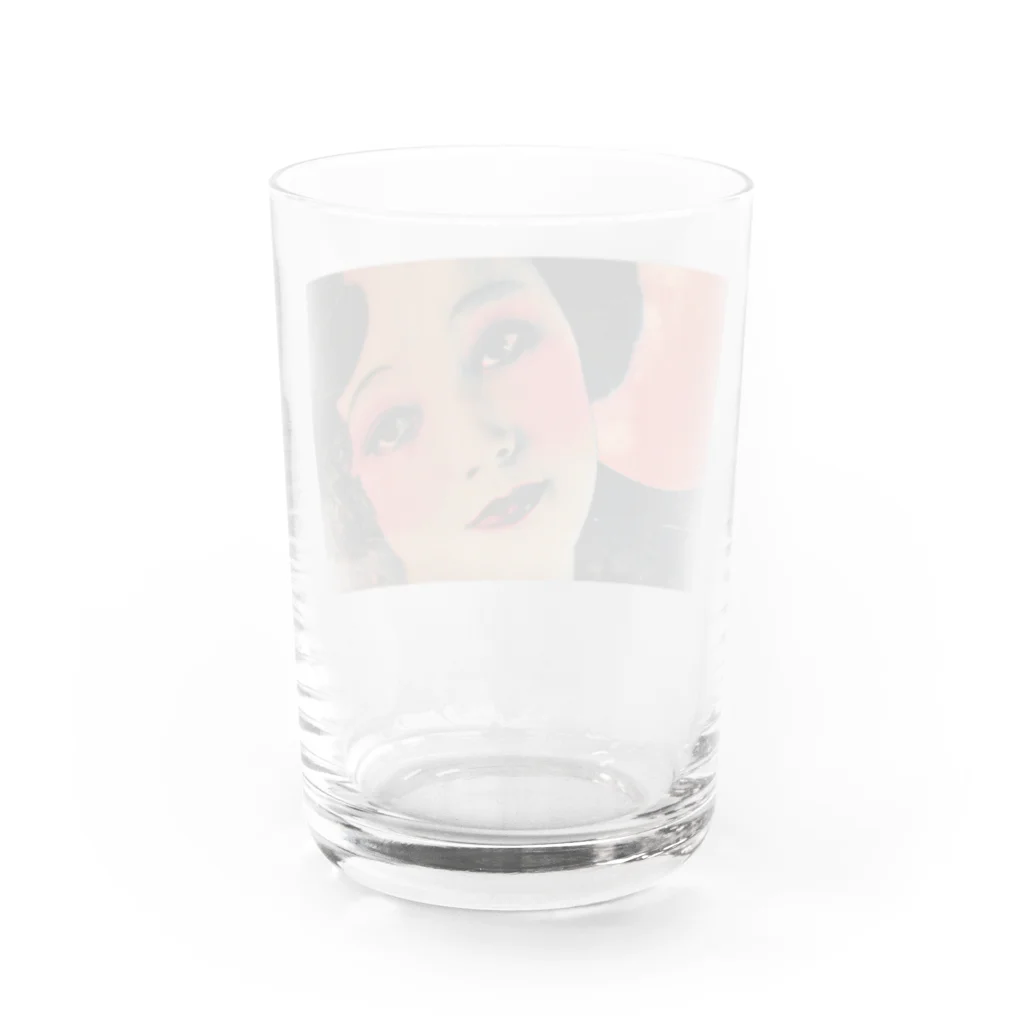 riのモダンガール　ゆきこ Water Glass :back