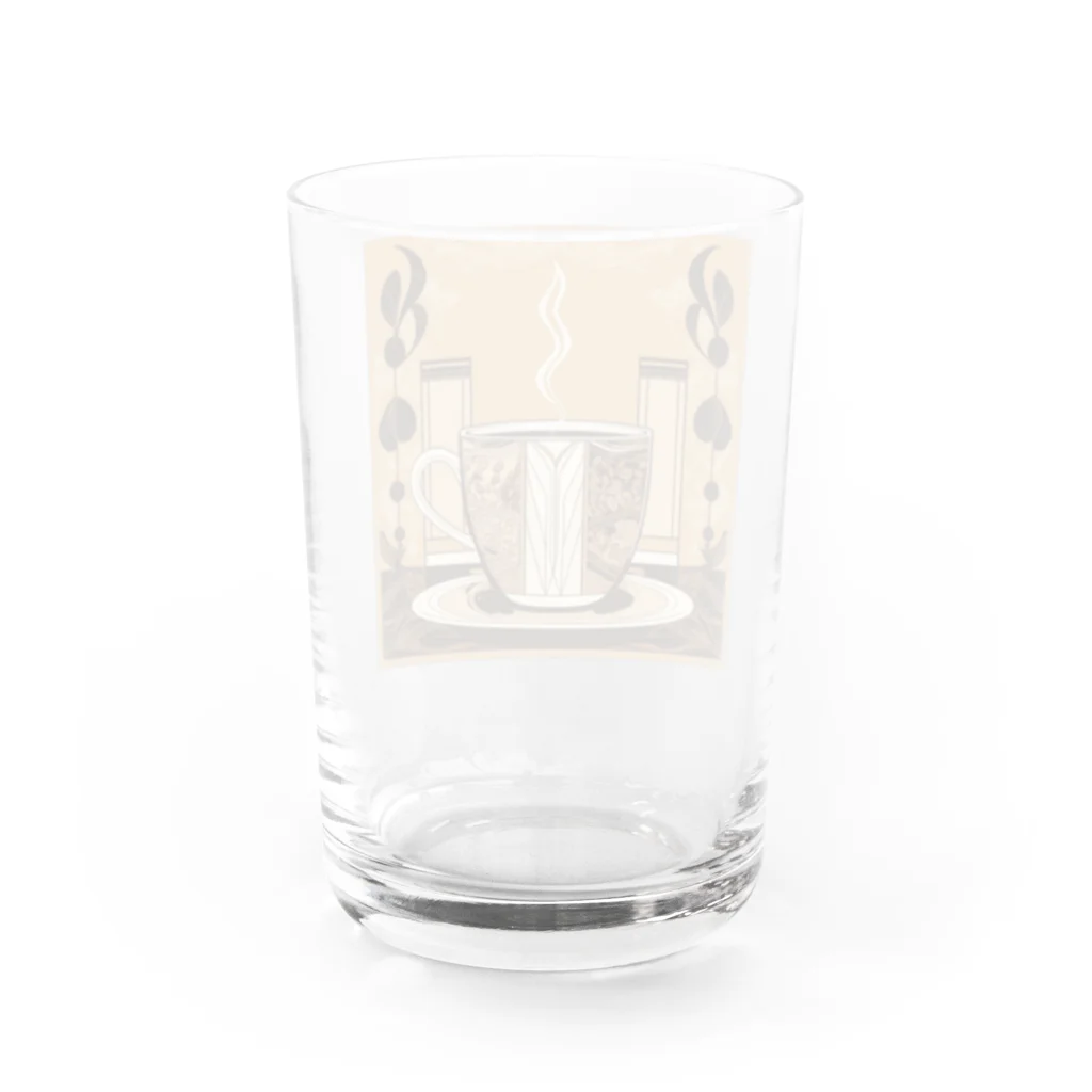 s-daisukiのde:coffee Water Glass :back