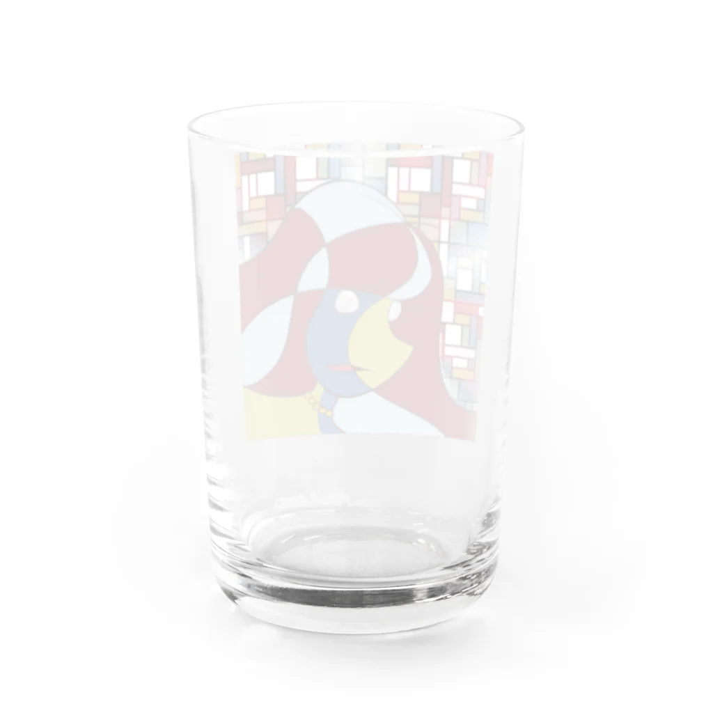 ほらをた娘🦈ྀི🎈のほらをた娘 物語の色を選択する少女 Water Glass :back