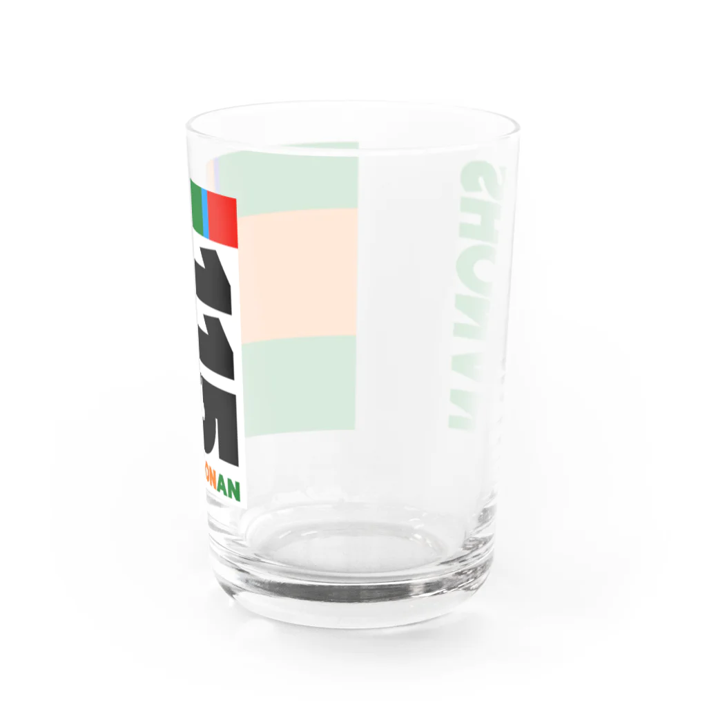 ろくもんせんの115系　電車車両　 Water Glass :back