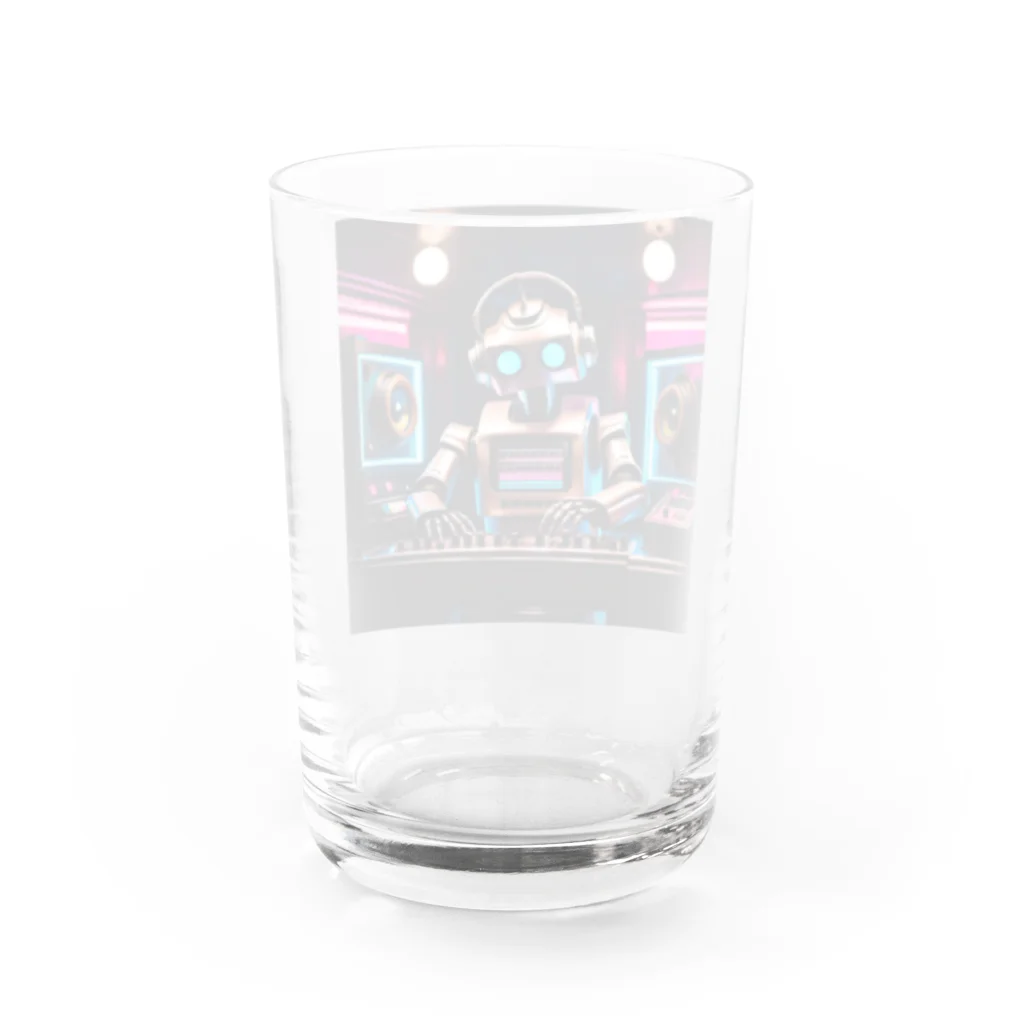 パワドラのDJロボット1 Water Glass :back