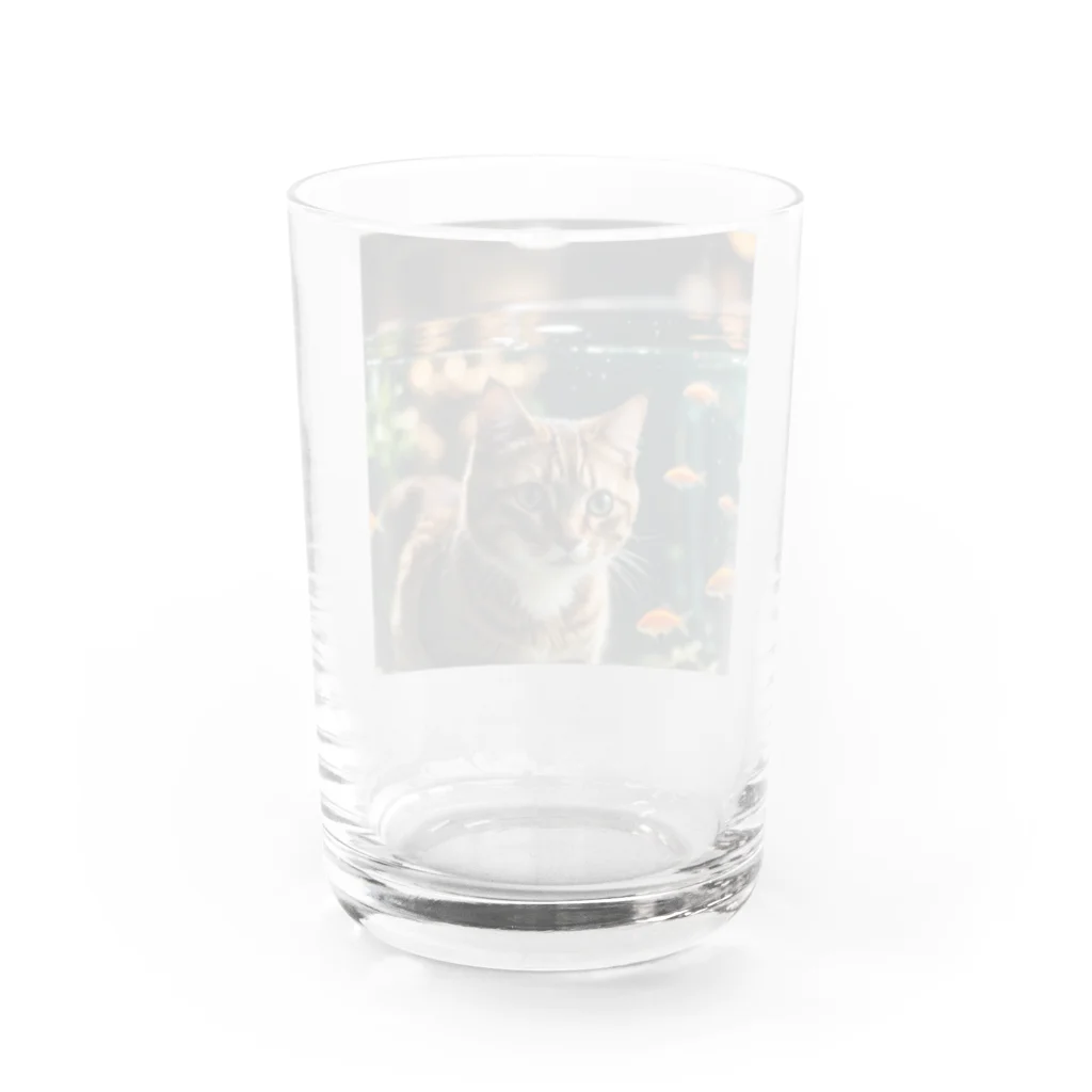 miyabi1116の水槽と猫 Water Glass :back