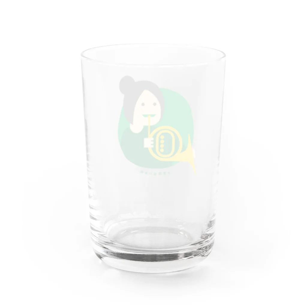 いまさしの意識低いホルン吹き Water Glass :back