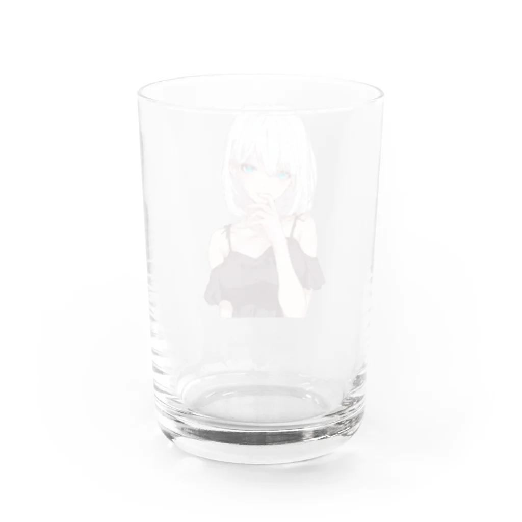 honoka_tのクールビューティー Water Glass :back