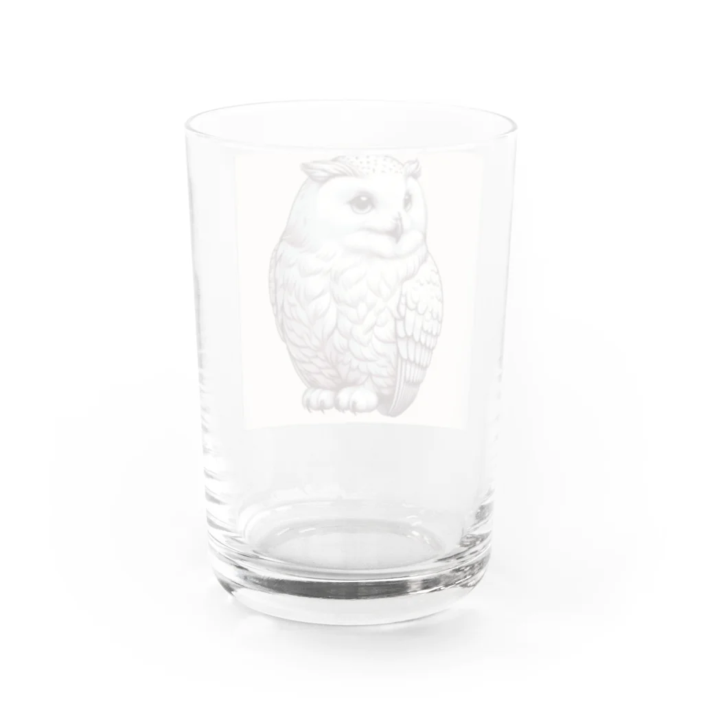 chaochao0701の"魅惑のラッキーオウル" Water Glass :back