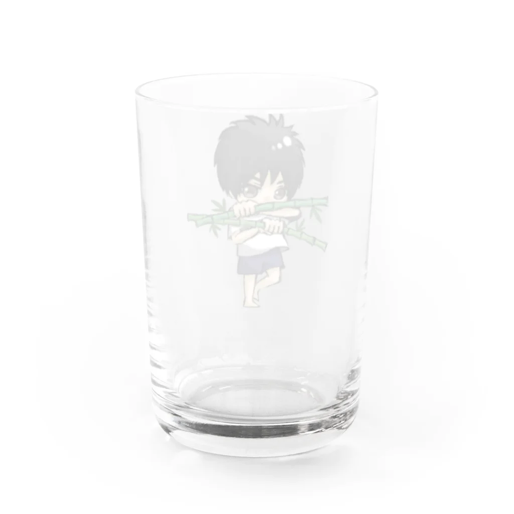 竹取物語のばんぶーグッズ Water Glass :back