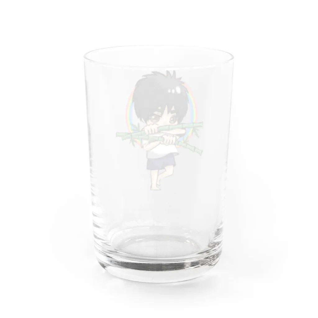 竹取物語のばんぶーグッズ Water Glass :back