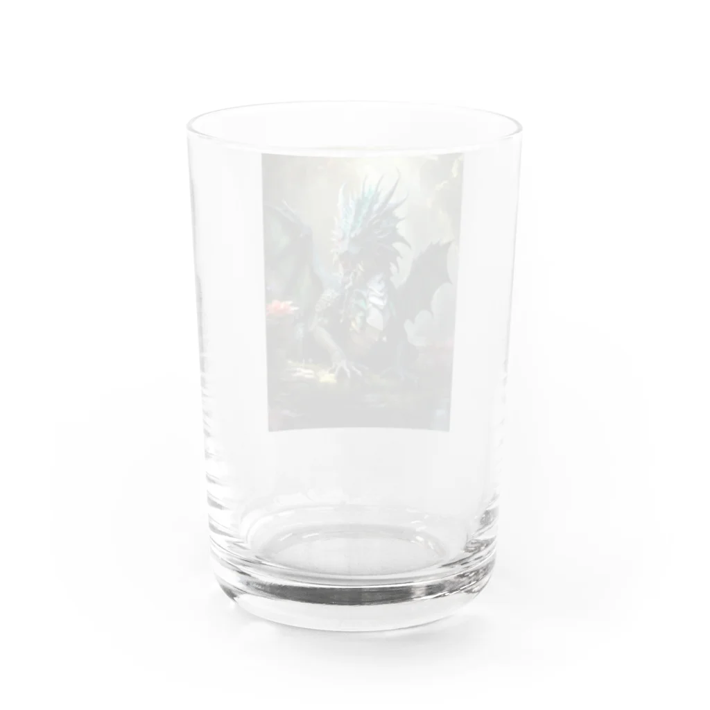 ピクセルパレットのdoragon Water Glass :back