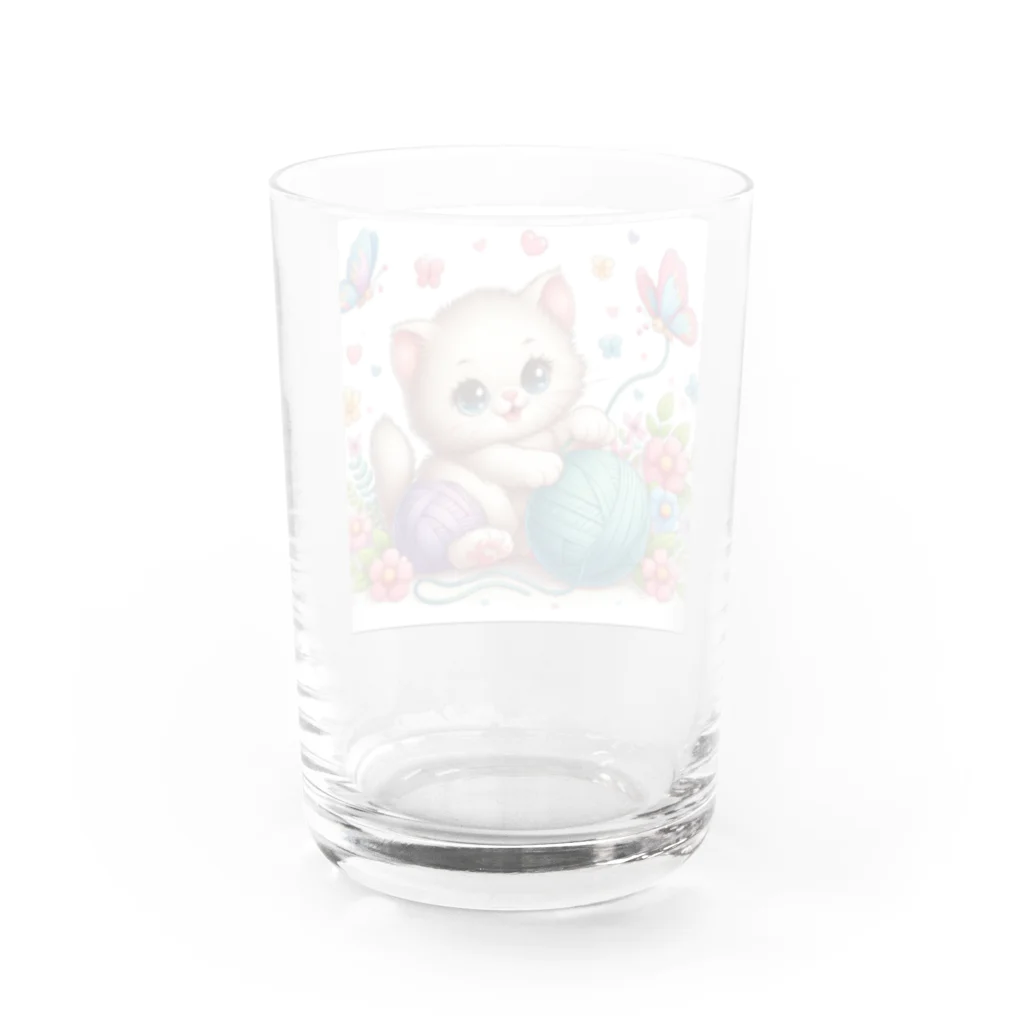 Akiraの猫 Water Glass :back