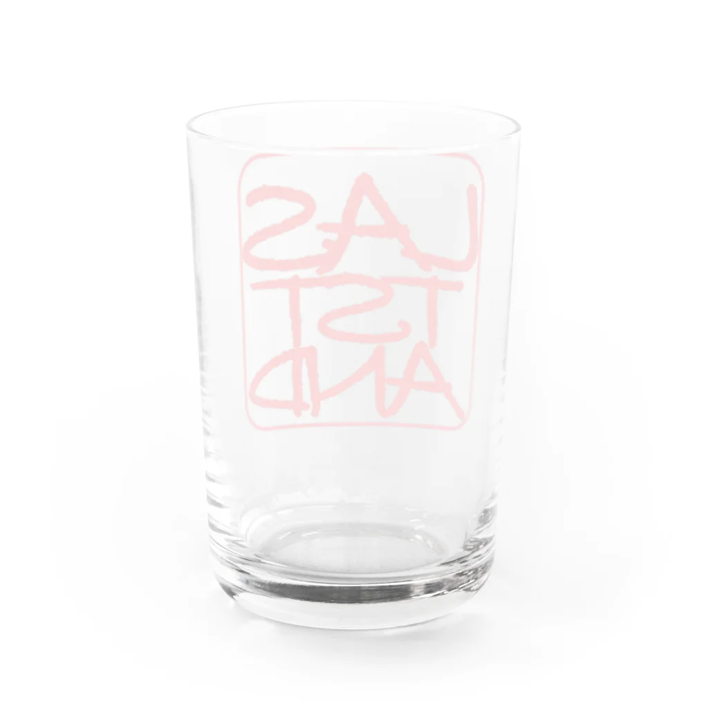 LASTSTANDのLASTSTANDグッズ Water Glass :back