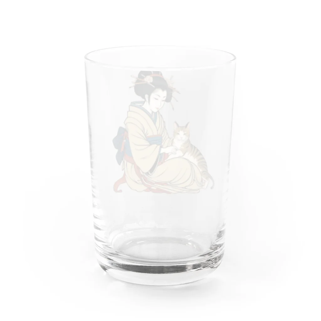 Be.BonHa 【ビーボナ】のいつの時代も猫が好き Water Glass :back