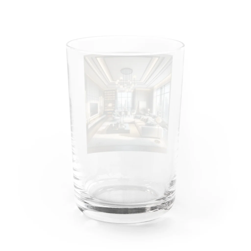 かめたびの素敵なリビング Water Glass :back