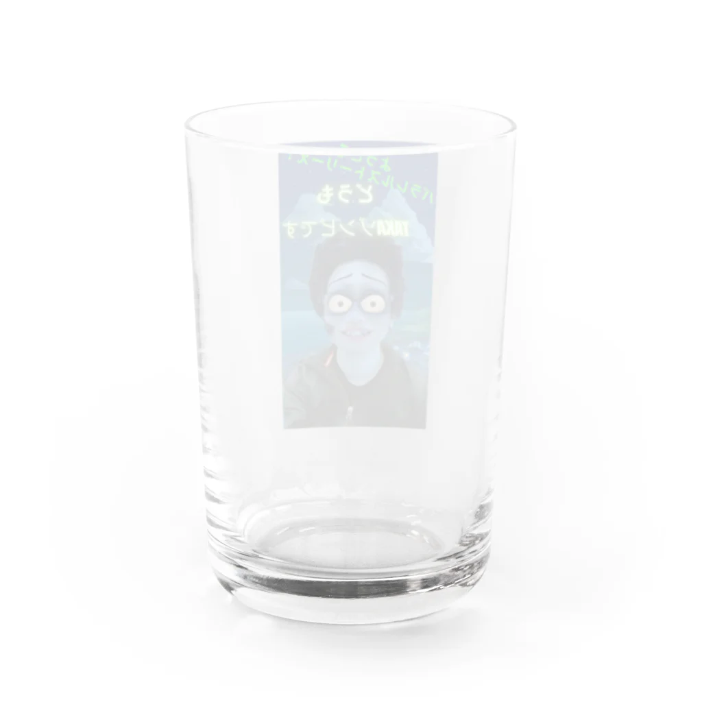 TAKAさん 7days to die 障害者 販売所のTAKAゾンビさん、グッズ Water Glass :back