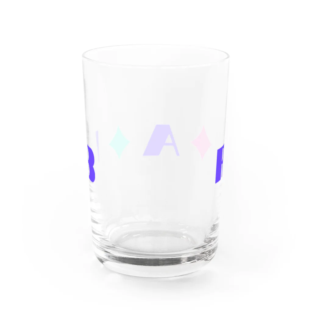 ロカビリーちゃんのRAB(ROCKABILLY)3 Water Glass :back