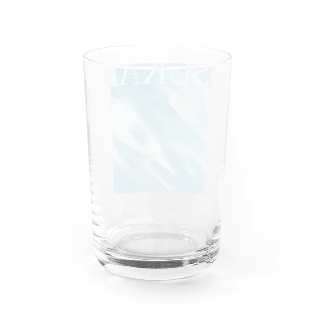 納豆ごはんのSUKAI Water Glass :back