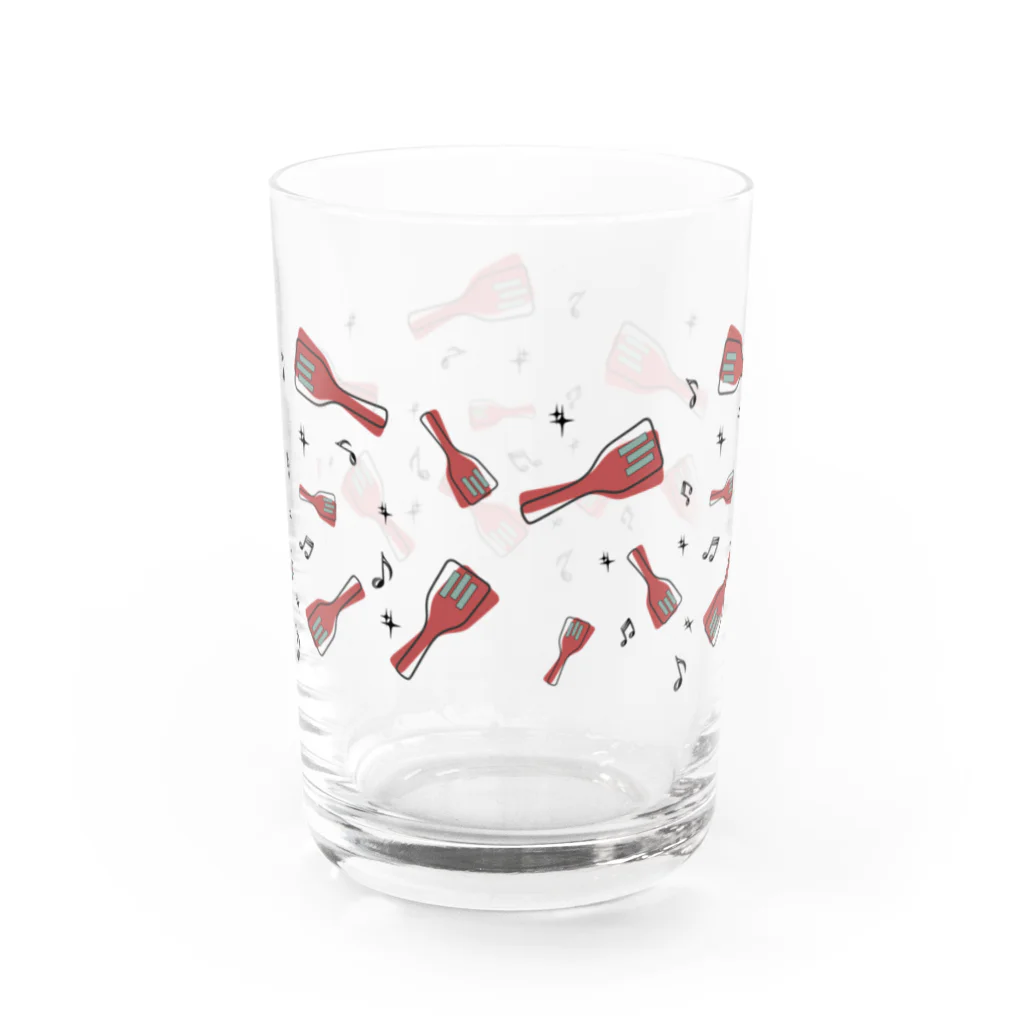 GOODTIMESの鳴子柄よさこいグッズ Water Glass :back