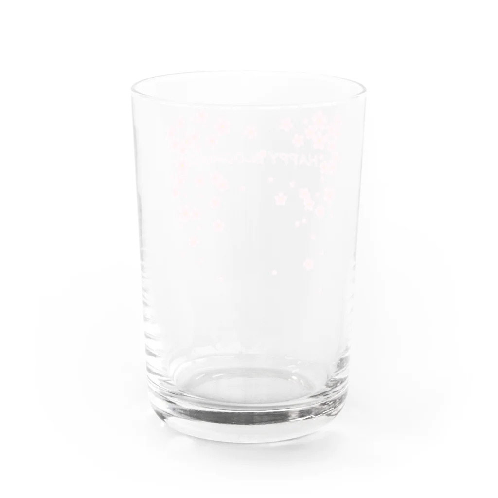 A33のHAPPY BLOOMING Water Glass :back