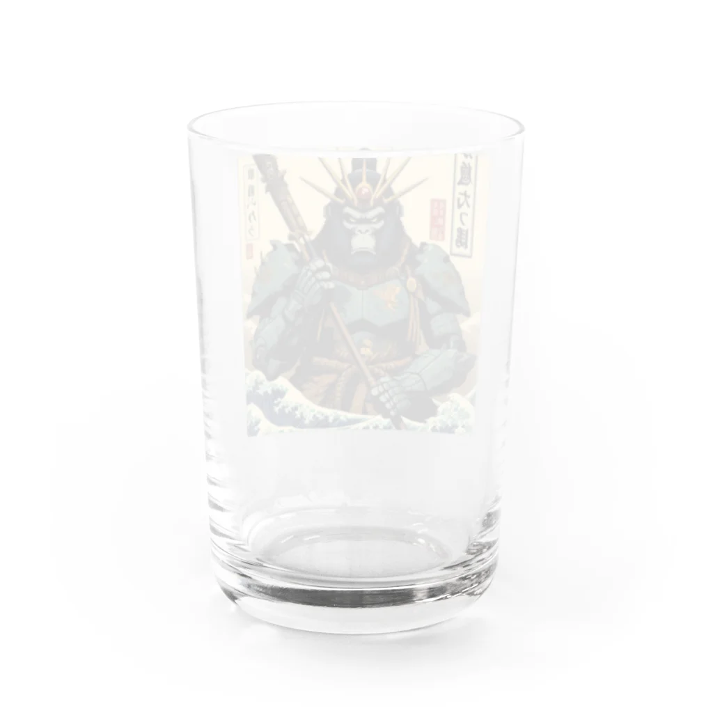 RuiButonのゴリ斎 Water Glass :back