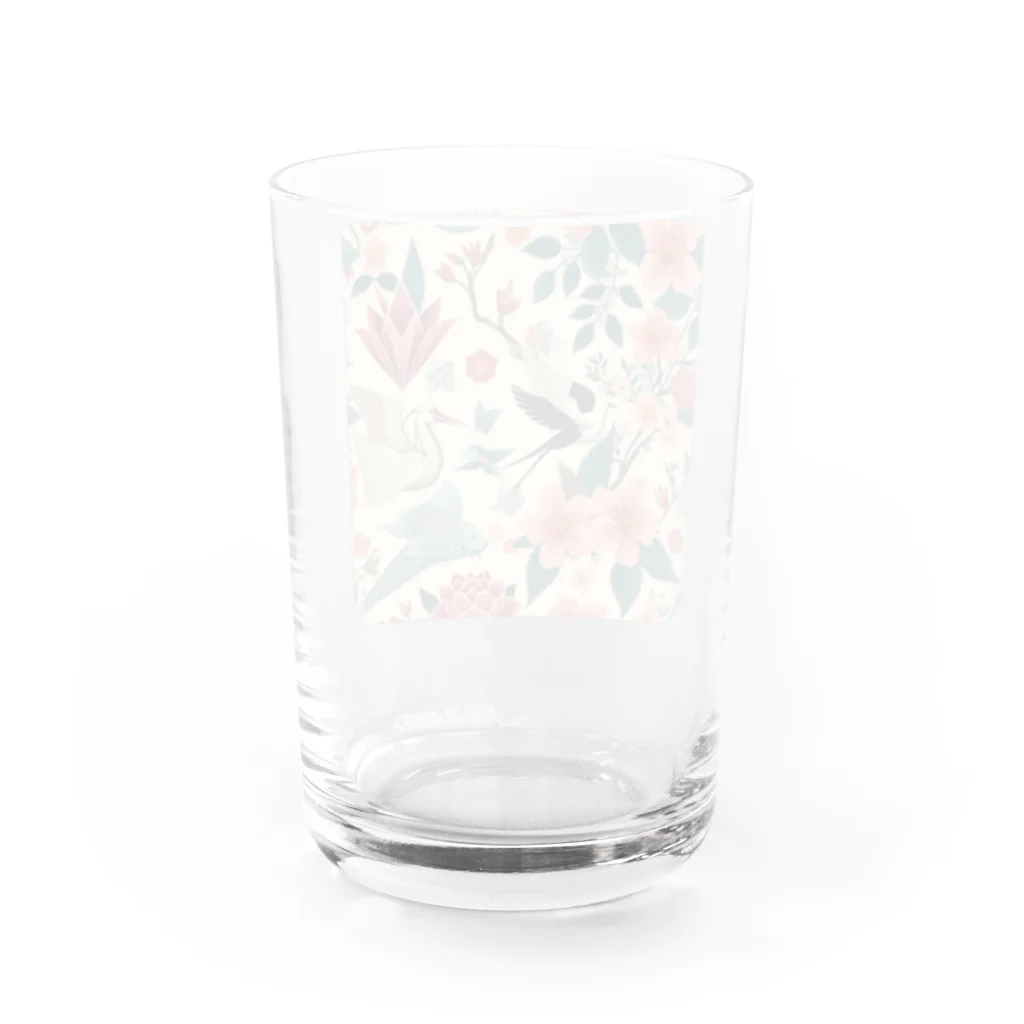 エレクトロエッセンスの和風 Water Glass :back