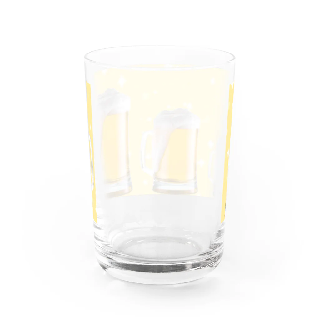 ハルトオドルのビール・ビール・ビール Water Glass :back